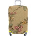 Flowers, Branches, Desenho, Edge, Leaves Luggage Cover (Large)