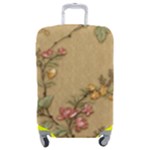 Flowers, Branches, Desenho, Edge, Leaves Luggage Cover (Medium)