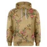 Flowers, Branches, Desenho, Edge, Leaves Men s Overhead Hoodie