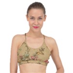 Flowers, Branches, Desenho, Edge, Leaves Basic Training Sports Bra