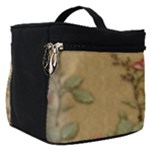 Flowers, Branches, Desenho, Edge, Leaves Make Up Travel Bag (Small)