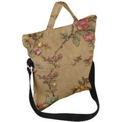 Fold Over Handle Tote Bag 