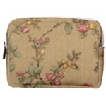 Flowers, Branches, Desenho, Edge, Leaves Make Up Pouch (Medium)