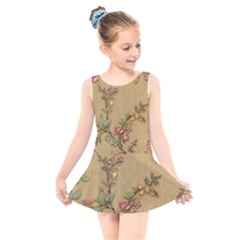 Kids  Skater Dress Swimsuit 