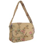 Flowers, Branches, Desenho, Edge, Leaves Courier Bag