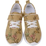 Flowers, Branches, Desenho, Edge, Leaves Women s Velcro Strap Shoes