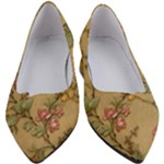 Flowers, Branches, Desenho, Edge, Leaves Women s Block Heels 