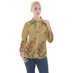 Women s Long Sleeve Pocket Shirt 