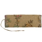 Flowers, Branches, Desenho, Edge, Leaves Roll Up Canvas Pencil Holder (M)