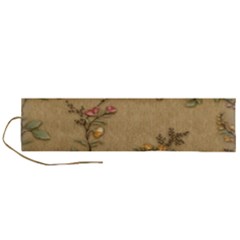 Flowers, Branches, Desenho, Edge, Leaves Roll Up Canvas Pencil Holder (L) from ArtsNow.com