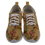 Flowers, Branches, Desenho, Edge, Leaves Women Athletic Shoes