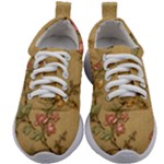 Flowers, Branches, Desenho, Edge, Leaves Kids Athletic Shoes