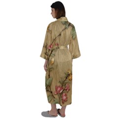 Maxi Satin Kimono 