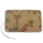 Flowers, Branches, Desenho, Edge, Leaves Pen Storage Case (S)