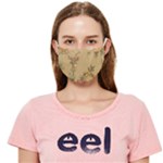 Flowers, Branches, Desenho, Edge, Leaves Cloth Face Mask (Adult)