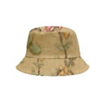 Flowers, Branches, Desenho, Edge, Leaves Inside Out Bucket Hat (Kids)