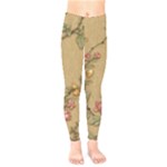 Flowers, Branches, Desenho, Edge, Leaves Kids  Classic Winter Leggings