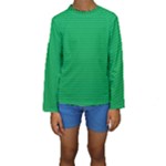 Green Lego Texture, Lego Background, Lego Texture, Green Kids  Long Sleeve Swimwear