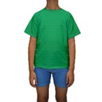 Green Lego Texture, Lego Background, Lego Texture, Green Kids  Short Sleeve Swimwear