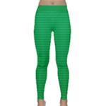 Green Lego Texture, Lego Background, Lego Texture, Green Classic Yoga Leggings