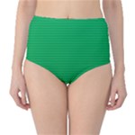 Green Lego Texture, Lego Background, Lego Texture, Green Classic High-Waist Bikini Bottoms