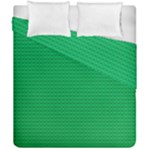 Green Lego Texture, Lego Background, Lego Texture, Green Duvet Cover Double Side (California King Size)