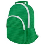 Green Lego Texture, Lego Background, Lego Texture, Green Rounded Multi Pocket Backpack