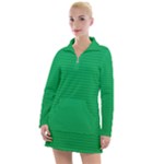 Green Lego Texture, Lego Background, Lego Texture, Green Women s Long Sleeve Casual Dress