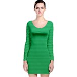 Green Lego Texture, Lego Background, Lego Texture, Green Long Sleeve Velvet Bodycon Dress