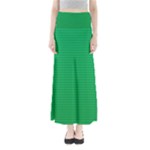 Green Lego Texture, Lego Background, Lego Texture, Green Full Length Maxi Skirt