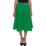 Green Lego Texture, Lego Background, Lego Texture, Green Perfect Length Midi Skirt