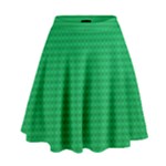 Green Lego Texture, Lego Background, Lego Texture, Green High Waist Skirt