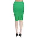 Midi Wrap Pencil Skirt 