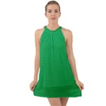 Green Lego Texture, Lego Background, Lego Texture, Green Halter Tie Back Chiffon Dress