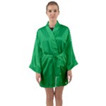 Green Lego Texture, Lego Background, Lego Texture, Green Long Sleeve Satin Kimono