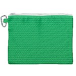 Green Lego Texture, Lego Background, Lego Texture, Green Canvas Cosmetic Bag (XXL)