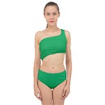 Green Lego Texture, Lego Background, Lego Texture, Green Spliced Up Two Piece Swimsuit