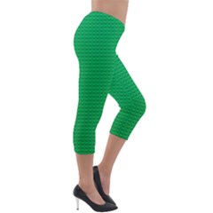 Lightweight Velour Capri Leggings  