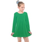 Green Lego Texture, Lego Background, Lego Texture, Green Kids  Long Sleeve Dress