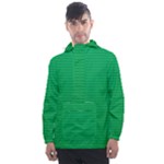 Green Lego Texture, Lego Background, Lego Texture, Green Men s Front Pocket Pullover Windbreaker