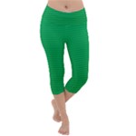 Green Lego Texture, Lego Background, Lego Texture, Green Lightweight Velour Capri Yoga Leggings