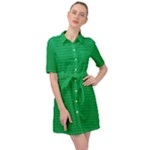 Green Lego Texture, Lego Background, Lego Texture, Green Belted Shirt Dress