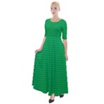 Green Lego Texture, Lego Background, Lego Texture, Green Half Sleeves Maxi Dress