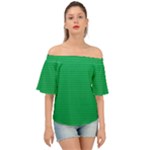 Green Lego Texture, Lego Background, Lego Texture, Green Off Shoulder Short Sleeve Top