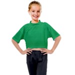 Green Lego Texture, Lego Background, Lego Texture, Green Kids Mock Neck T-Shirt