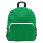 Green Lego Texture, Lego Background, Lego Texture, Green Kids  Age 5-10 Lightweight School Backpack with Side Pockets