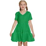 Green Lego Texture, Lego Background, Lego Texture, Green Kids  Short Sleeve Tiered Mini Dress