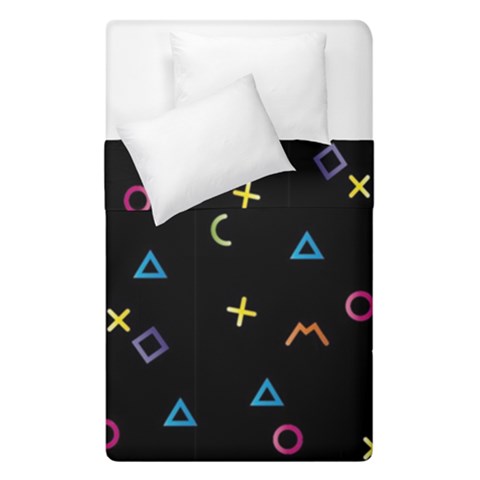 Kids , Kids , Background, Doodle Duvet Cover Double Side (Single Size) from ArtsNow.com