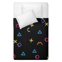 Kids , Kids , Background, Doodle Duvet Cover Double Side (Single Size) from ArtsNow.com