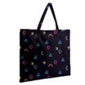 Zipper Large Tote Bag 